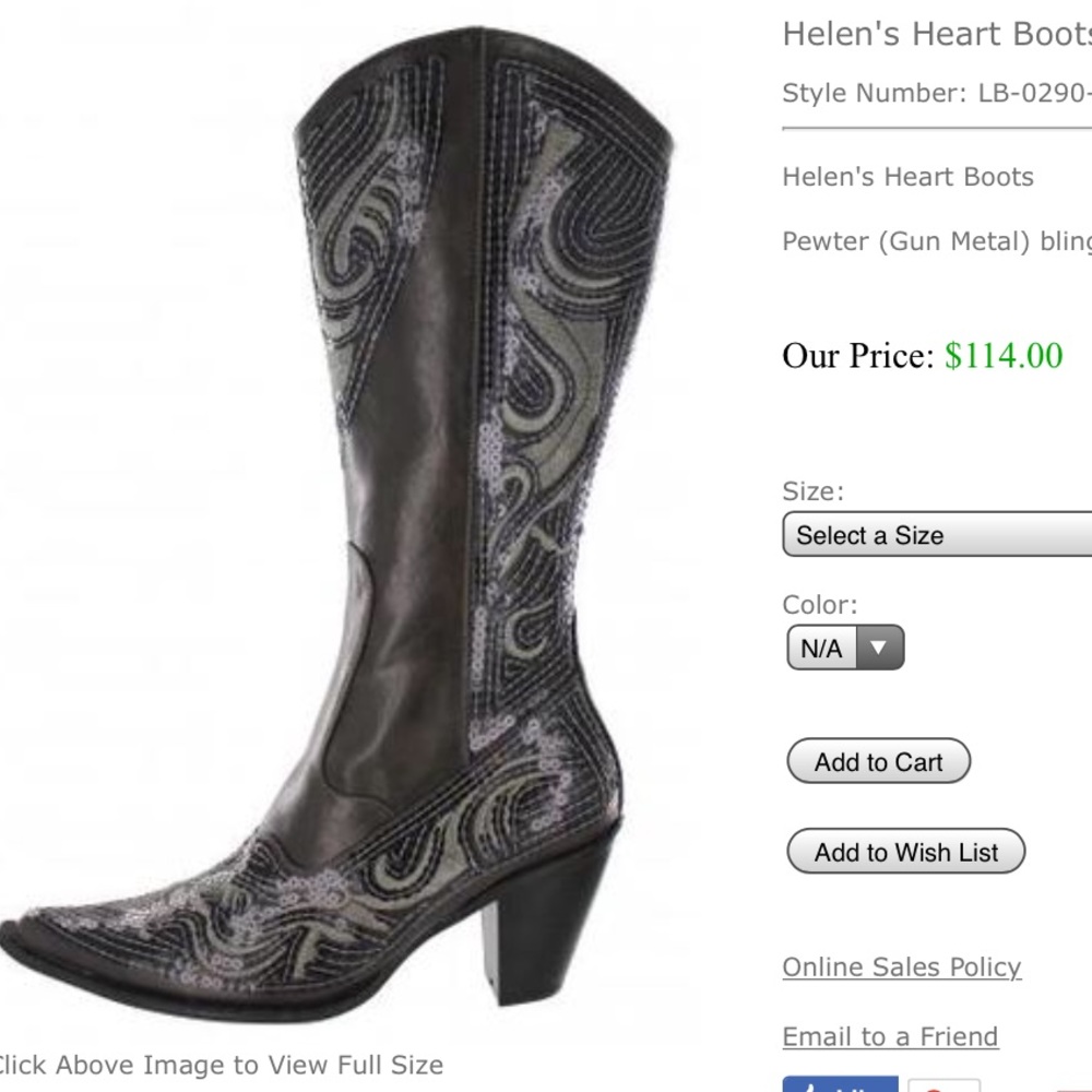 Helens Heart Boots